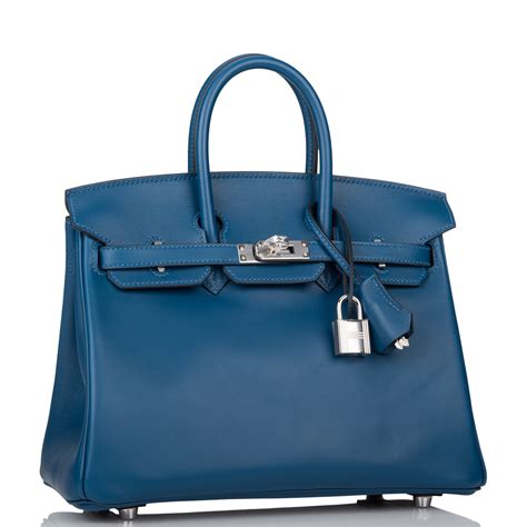 Hermes deep blue purse